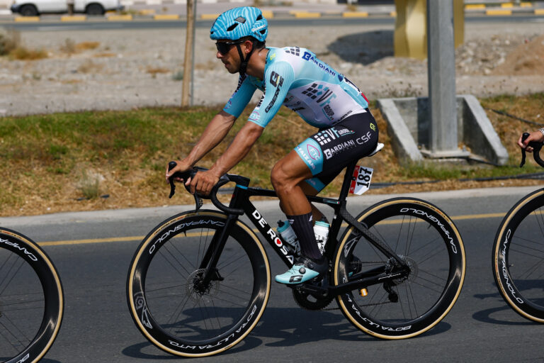 VF GROUP BARDIANI-CSF FAIZANÈ: UAE TOUR, QUARTA TAPPA, 13° POSTO PER ENRICO ZANONCELLO.