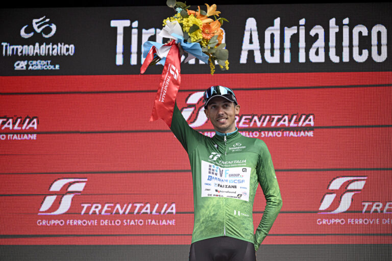 VF GROUP BARDIANI-CSF FAIZANÈ: MANUELE TAROZZI È IL RE DELLA MONTAGNA ALLA TIRRENO ADRIATICO.