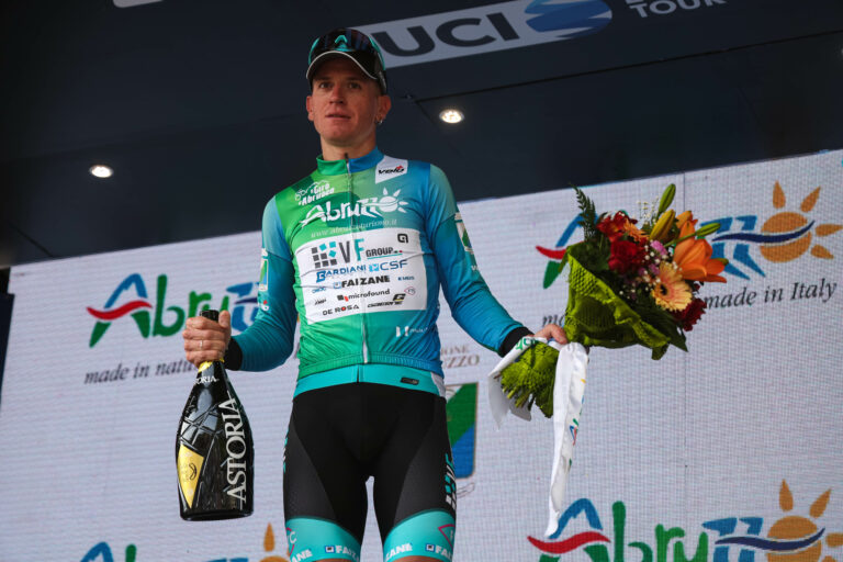 VF GROUP BARDIANI-CSF FAIZANÈ: FILIPPO FIORELLI È IL LEADER DELLA CLASSIFICA GENERALE AL GIRO D’ABRUZZO.