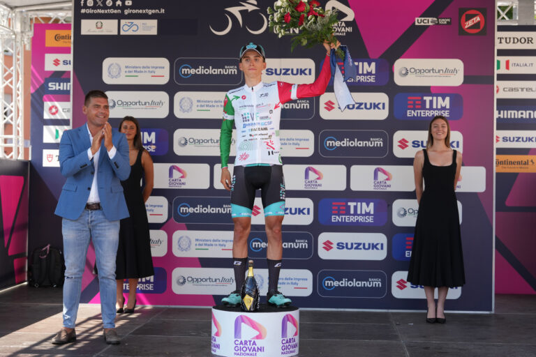 VF GROUP BARDIANI-CSF FAIZANÈ: GIRO NEXT GEN, FILIPPO TURCONI DIFENDE LA TERZA POSIZIONE NELLA GENERALE E LA MAGLIA TRICOLORE. 