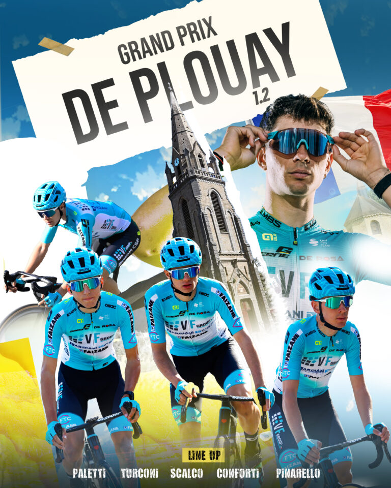 VF GROUP BARDIANI-CSF FAIZANÈ: BRETAGNE CLASSIC E GP DE PLOUAY, LE FORMAZIONI.