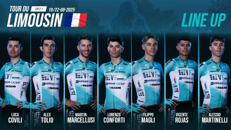 VF GROUP BARDIANI-CSF FAIZANÈ: TOUR DU LIMOUSIN, LA FORMAZIONE.