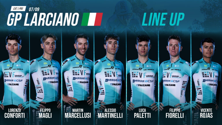 VF GROUP BARDIANI-CSF FAIZANÈ: GP LARCIANO, LA FORMAZIONE.