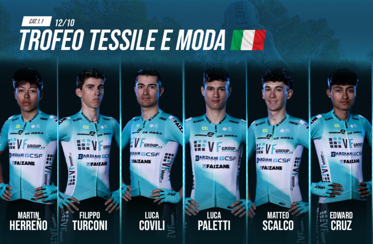 VF GROUP BARDIANI-CSF FAIZANÈ TO RACE THE TROFEO TESSILE & MODA 2025.