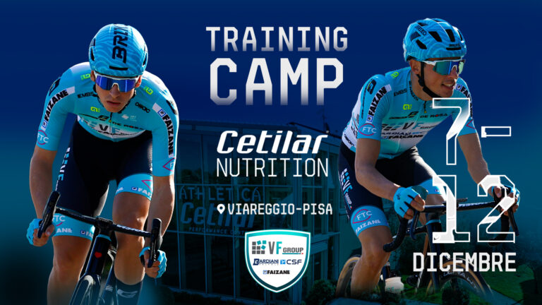 VF GROUP BARDIANI-CSF FAIZANÈ: AL VIA IL TRAINING CAMP CETILAR® NUTRITION, DAL 7 al 12 DICEMBRE.