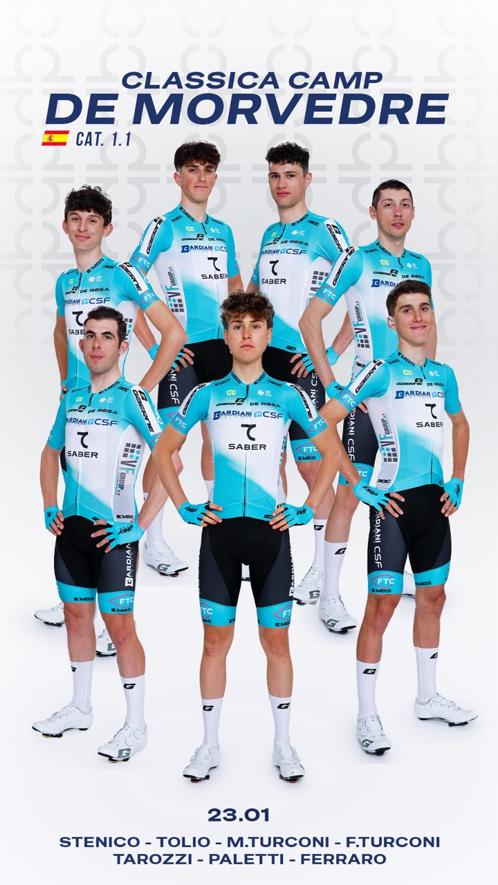 BARDIANI CSF 7 SABER: AL VIA LA STAGIONE 2026. UFFICIALI LE FORMAZIONI PER LE PRIME TRE CLASSICHE SPAGNOLE.