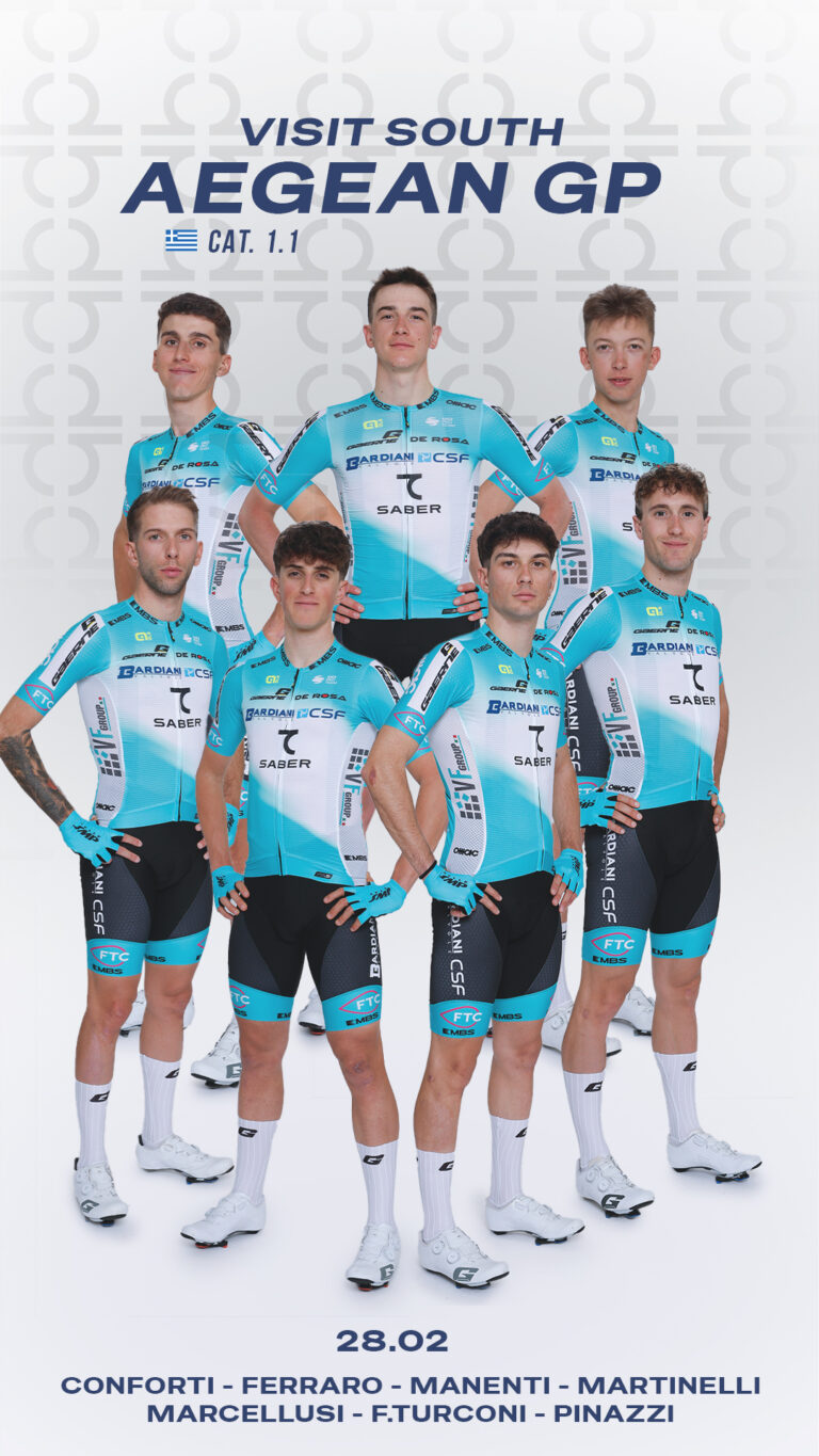 LA BARDIANI-CSF 7 SABER È PRONTA PER UN WEEKEND DI CORSE IN GRECIA.