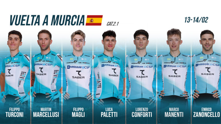 LA BARDIANI-CSF 7 SABER PRONTA PER LE TRE CORSE SPAGNOLE. LE FORMAZIONI SCELTE.