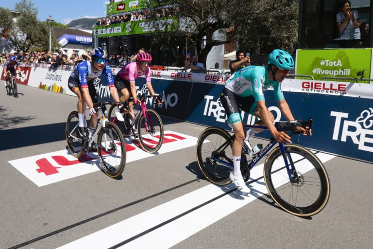 PALETTI JUST OFF THE PODIUM IN ARCO: FOURTH PLACE IN STAGE 3 OF THE TOUR OF THE ALPS