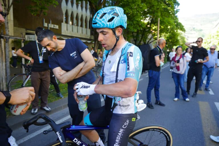 BARDIANI-CSF 7 SABER IN THE SPOTLIGHT: TOUR OF THE ALPS – ROJAS IN THE BREAKAWAY, TOLIO FINISHES 15TH OVERALL.