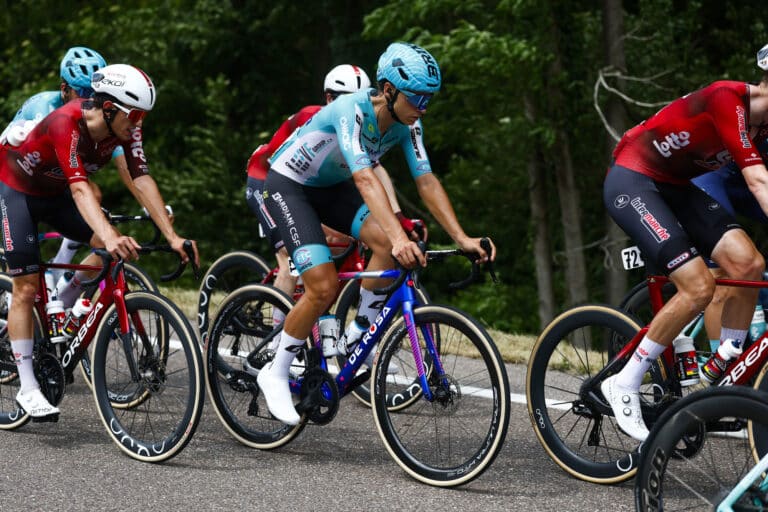 BARDIANI-CSF 7 SABER: GIRO D’ITALIA. FILIPPO MAGLI OTTAVO A PIEVE DI SOLIGO.
