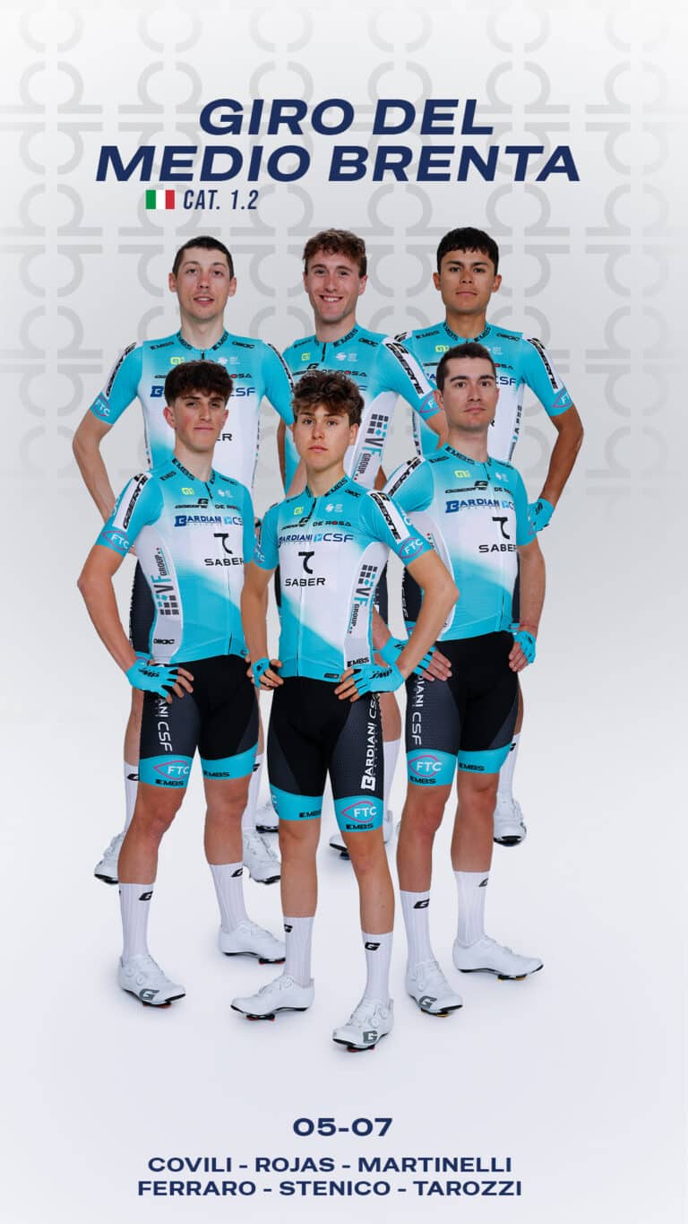 BARDIANI-CSF FAIZANÈ: LA FORMAZIONE PER IL GIRO DEL MEDIO BRENTA.