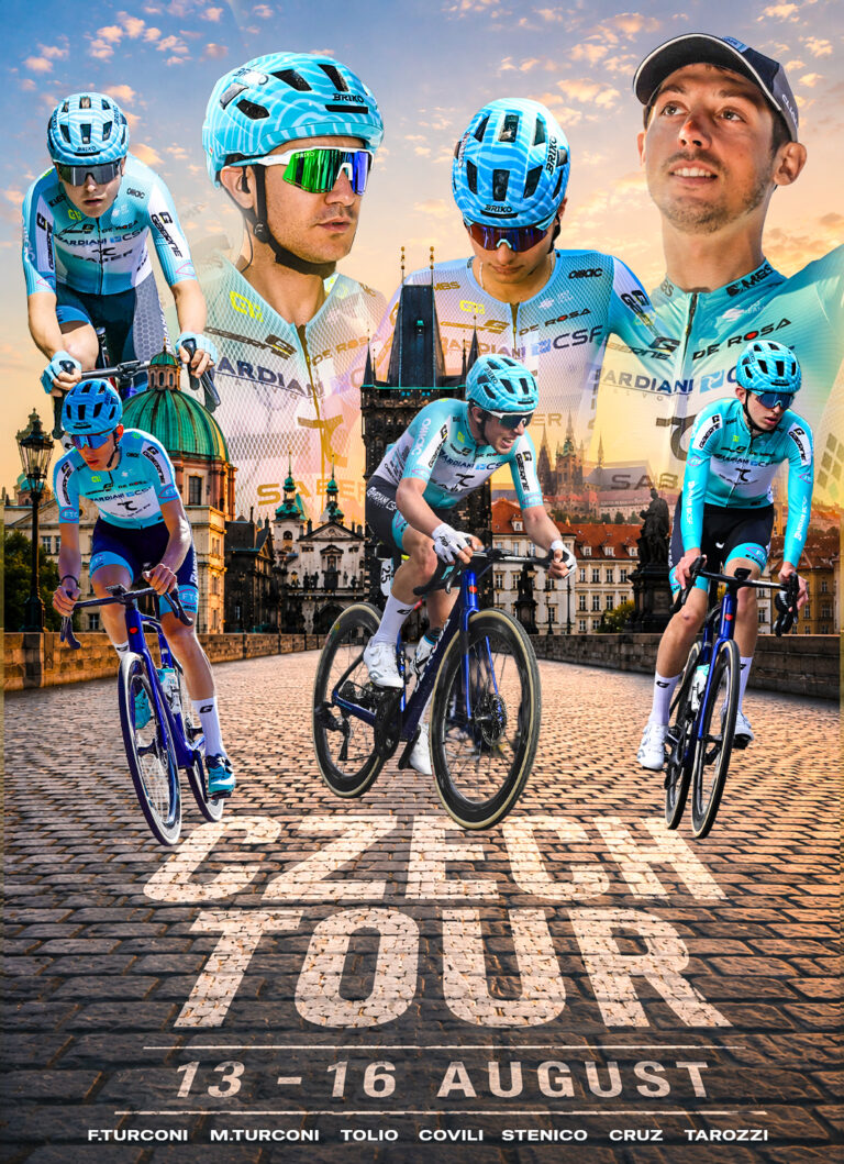 CZECH TOUR: ECCO I SETTE ATLETI AL VIA.
