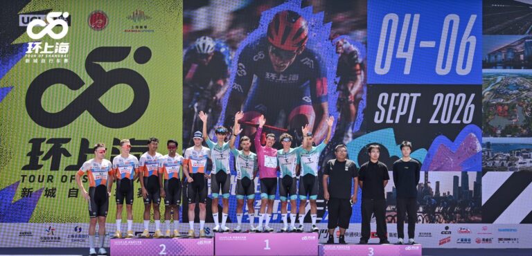 TAROZZI CONQUISTA IL TOUR OF SHANGHAI. BARDIANI-CSF 7 SABER PRIMA ANCHE NELLA CLASSIFICA A SQUADRE.