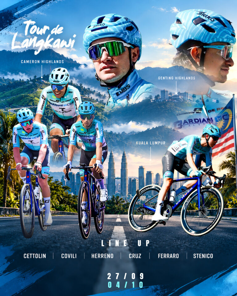 BARDIANI-CSF 7 SABER: LA FORMAZIONE PER IL TOUR DE LANGKAWI.