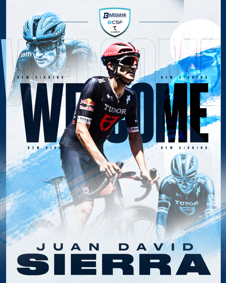JUAN DAVID SIERRA È UN NUOVO CORRIDORE DELLA BARDIANI-CSF 7 SABER.