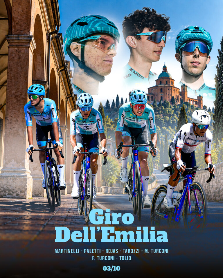 BARDIANI-CSF 7 SABER: LA FORMAZIONE PER IL GIRO DELL’EMILIA.