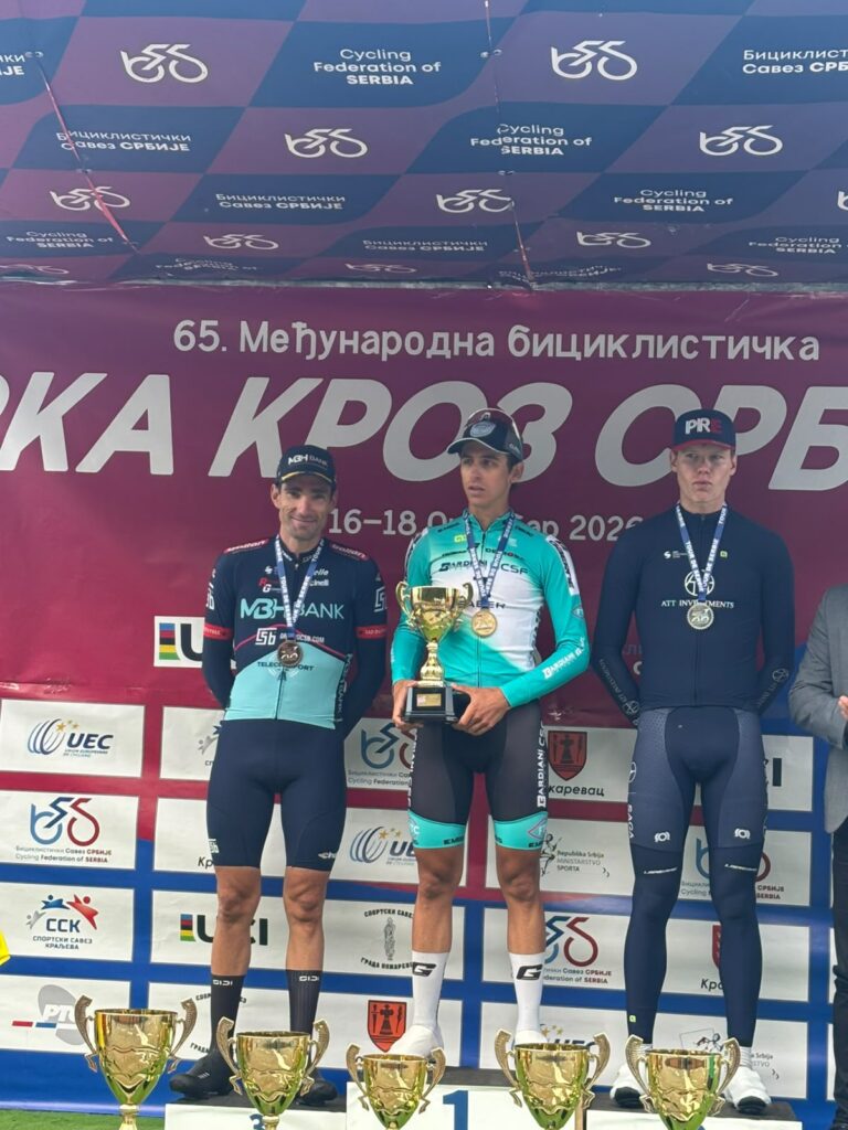 BARDIANI-CSF 7 SABER: FILIPPO MAGLI VINCE L’ULTIMA TAPPA DEL GIRO DI SERBIA.
